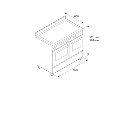 Варочный центр BERTAZZONI PRO106L2ENET