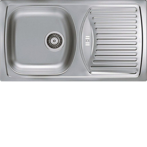 Кухонная мойка ALVEUS BASIC 150 LEI-90 1138029 (в комплекте с сифоном 1130543)