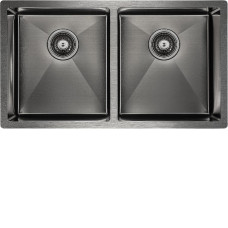 Кухонная мойка PAULMARK Twin PM237844-GM