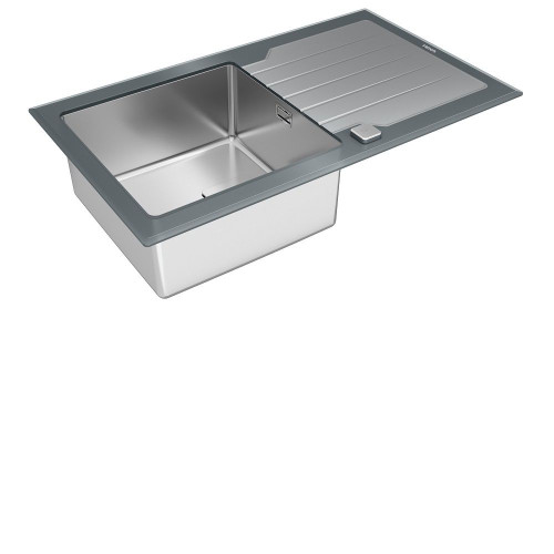 Мойка кухонная TEKA DIAMOND RS15 1B 1D 86 STONE GREY (115100021)