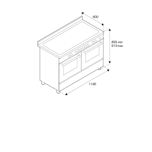 Варочный центр BERTAZZONI MAS126G2EXT