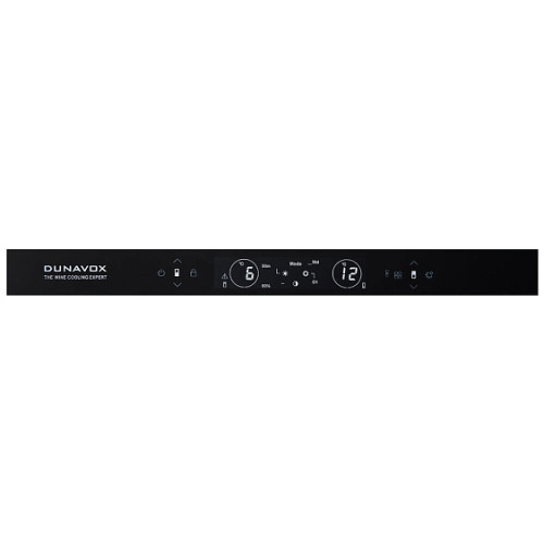 Винный шкаф DUNAVOX DVH-25.65DSS.TO