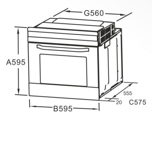 Духовой шкаф EXITEQ EXO-401 INOX