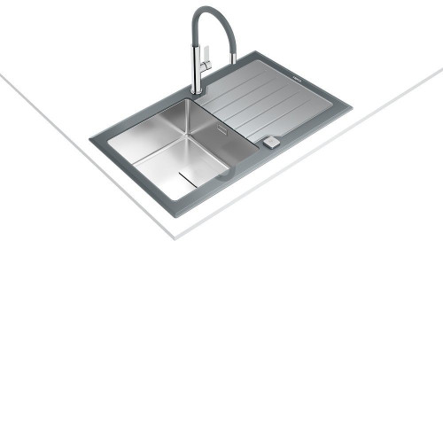 Мойка кухонная TEKA DIAMOND RS15 1B 1D 86 STONE GREY (115100021)