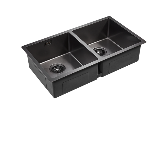 Кухонная мойка PAULMARK Dopplet PM507844-GM