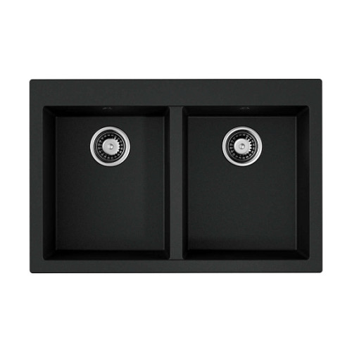 Кухонная мойка OMOIKIRI Bosen 80-2-BL (4993836)