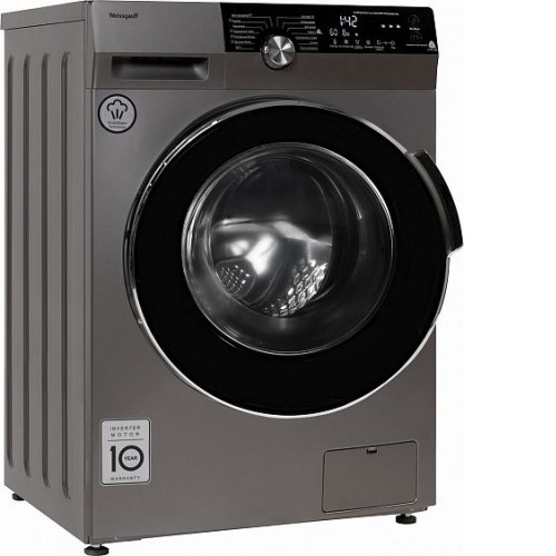 Стиральная машина WEISSGAUFF WM 4947 DC Inverter Steam Silver