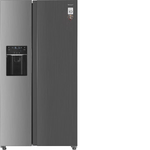 Холодильник WEISSGAUFF WSBS 695 NFX Inverter Ice Maker