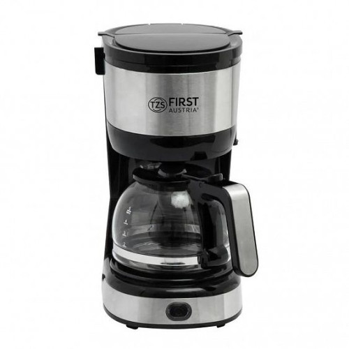 Кофеварка FIRST 5464-4 Black/Steel