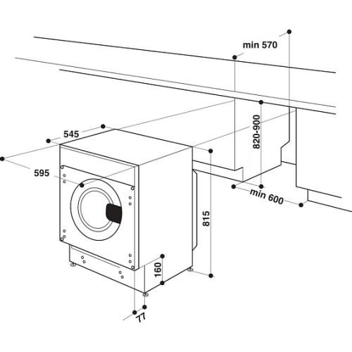 Стиральная машина WHIRLPOOL BI WDWG 961484 EU