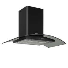 Вытяжка ELIKOR Аметист 90П-650-К3Д черный/тонированный