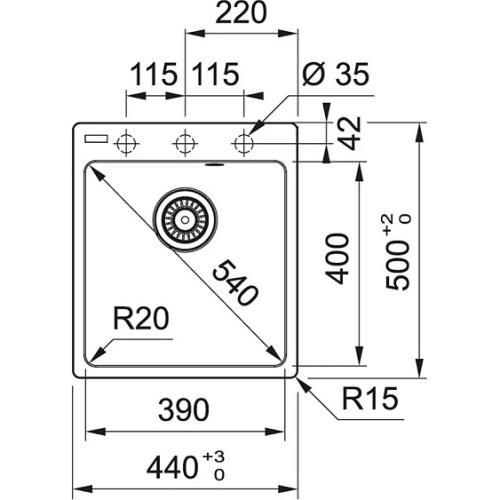 Кухонная мойка FRANKE MRG 610-39 полярный белый (114.0696.180)