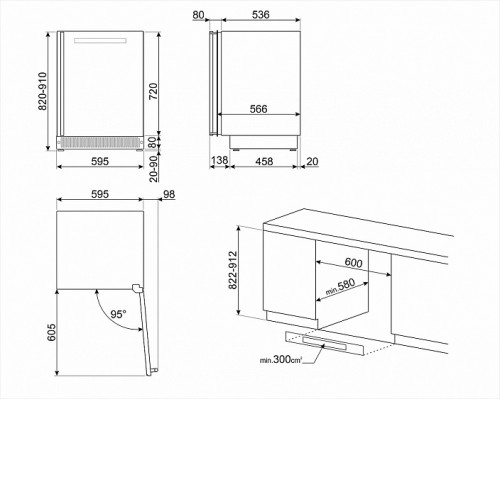 Винный шкаф SMEG CVI138RG