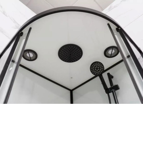 Душевая кабина FRANK F400 Black низкий поддон