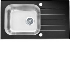 Кухонная мойка ALVEUS Vitro 20 RAL9005-90 черная 1114558
