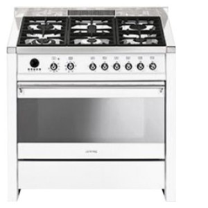 Плита газовая SMEG cs19b-6
