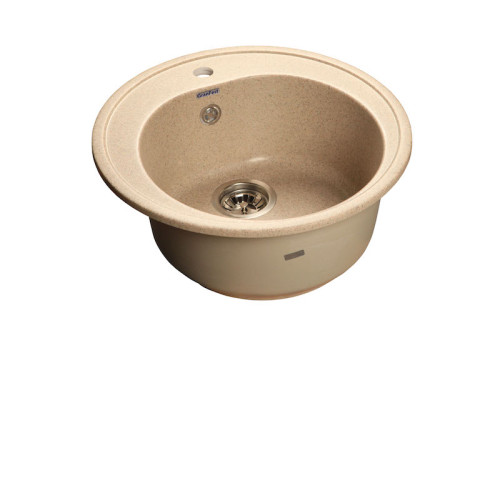 Кухонная мойка GRANFEST Rondo GF-R510 песочный
