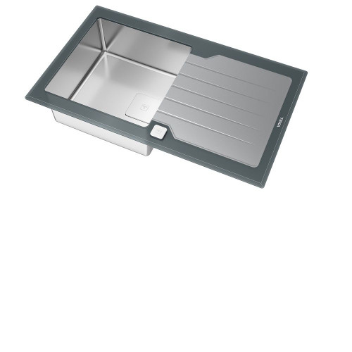 Мойка кухонная TEKA DIAMOND RS15 1B 1D 86 STONE GREY (115100021)