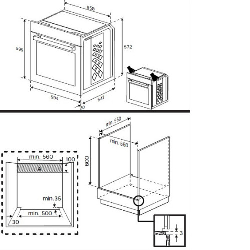 Духовой шкаф HOTPOINT-ARISTON FE8 1351 DSH IX
