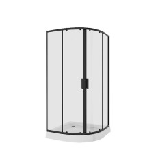Душевое ограждение NIAGARA NG-6807-08 BLACK Душевое ограждение NIAGARA NG-6807-08 BLACK