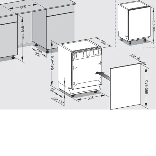 Посудомоечная машина MIELE G 5851 SCVi Active Plus EDST