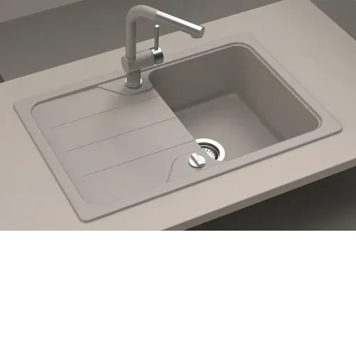 Кухонная мойка SCHOCK Formhaus 45 D Cristalite альпина