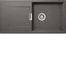 Кухонная мойка SCHOCK Eton 60 D Large Cristadur серебристый камень