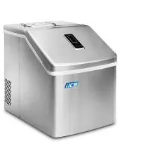 Льдогенератор I-ICE HZB 013 F нержавейка серебристый