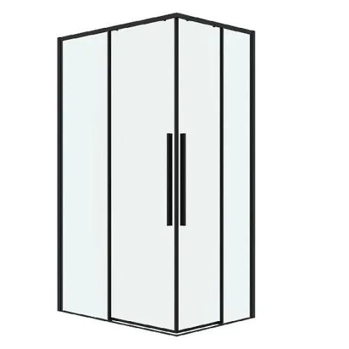 Душевое ограждение GROSSMAN 300.K33.01.9070.21.00 черный матовый