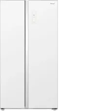 Холодильник WEISSGAUFF WSBS 550 Built-in NoFrost Inverter White Glass