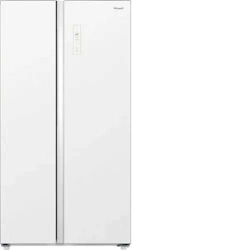 Холодильник WEISSGAUFF WSBS 550 Built-in NoFrost Inverter White Glass