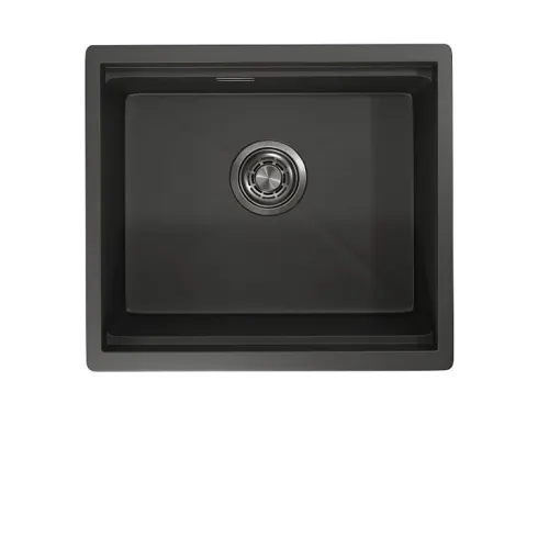 Кухонная мойка GRANULA KS-5045U черный матовый
