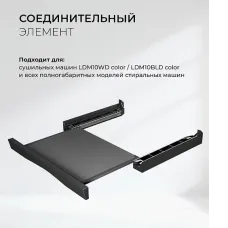 Соединительный элемент LEX LWM10BL shelf