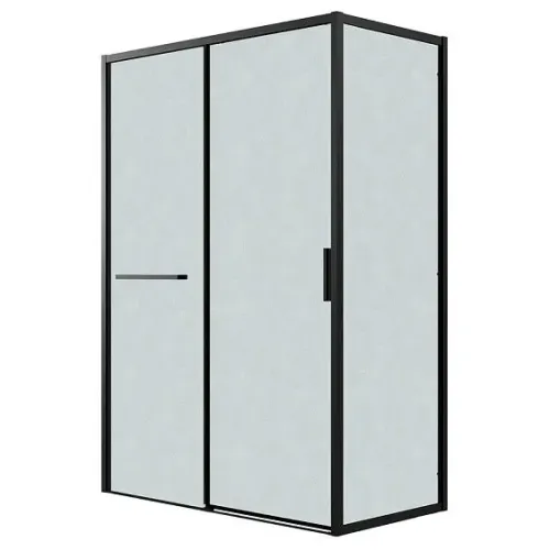 Душевое ограждение GROSSMAN 100.K33.05.120.21.02- 200.K33.05.80.21.02 черный матовый