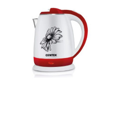 Чайник электрический CENTEK CT-1026 Red/Flower