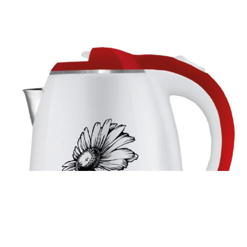 Чайник электрический CENTEK CT-1026 Red/Flower