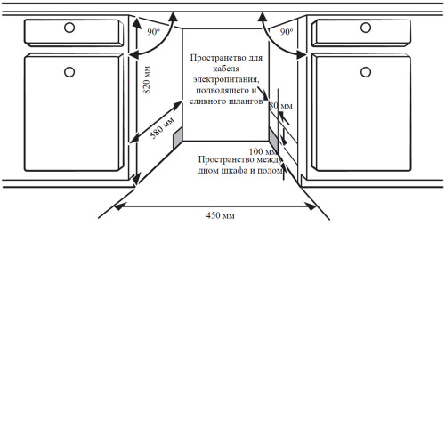 Посудомоечная машина WEISSGAUFF BDW 4533 Wi-Fi Inverter Autoopen