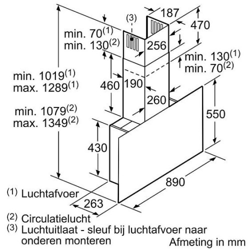 Вытяжка BOSCH DWF97RW62