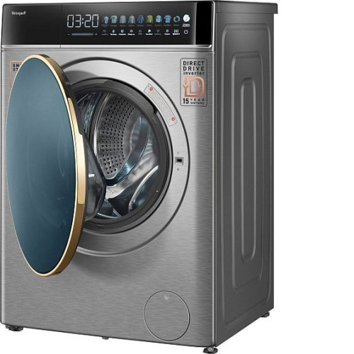 Стиральная машина WEISSGAUFF WMD 58411 Direct Drive Inverter Premium Steam Steel
