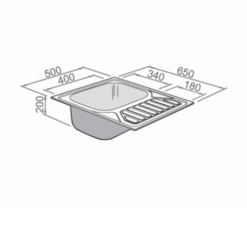 Кухонная мойка RODI Okio plus 65 Flat LIN
