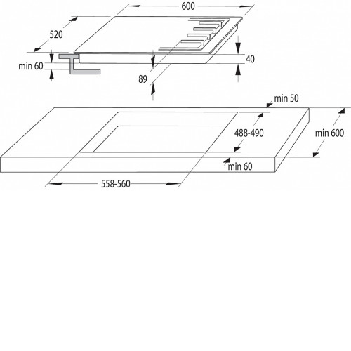 Варочная поверхность GORENJE G641XHF