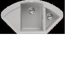 Мойка кухонная Elleci EASY CORNER metaltek 79 Aluminium Мойка кухонная Elleci EASY CORNER metaltek 79 Aluminium