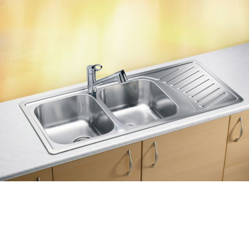 Кухонная мойка ALVEUS Elegant 70 SAT-90 1110X510 (в комплекте с сифоном)