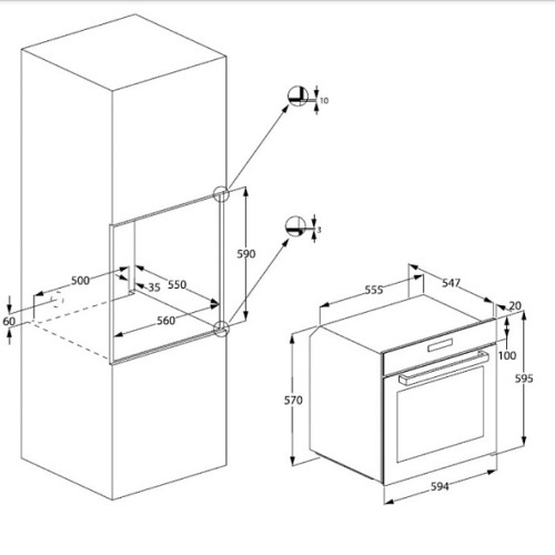 Духовой шкаф BEKO BDE22300X
