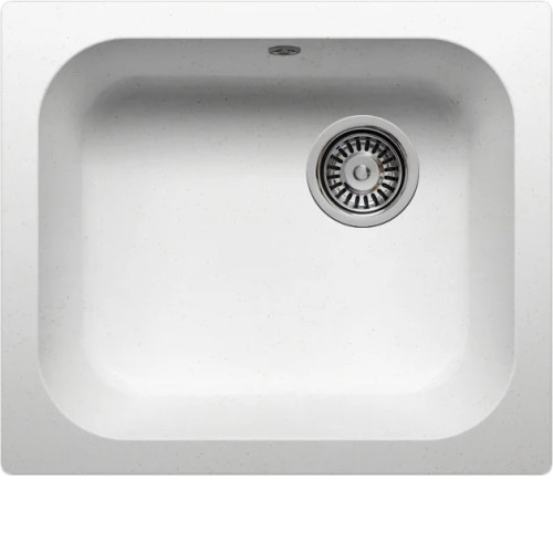 Кухонная мойка KRONA VIERKANT 1B 500x430 WHITE