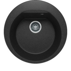 Кухонная мойка POLYGRAN Atol-520 №16 черная