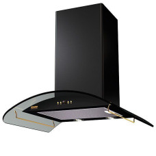 Вытяжка KRONASTEEL sharlotta 600 black/dark glass 3p