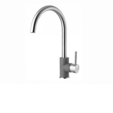 Смеситель ALVEUS ELZA G04M стальной