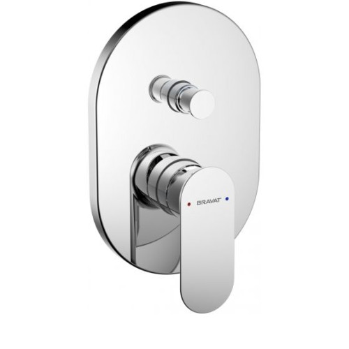 Смеситель BRAVAT Gina PB865104CP-2-ENG хром