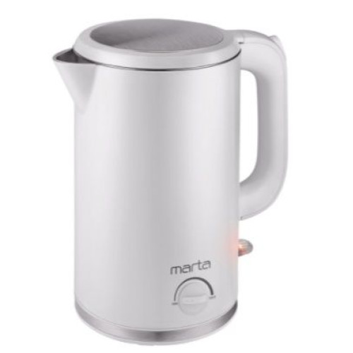 Чайник MARTA MT-4557 белый жемчуг
